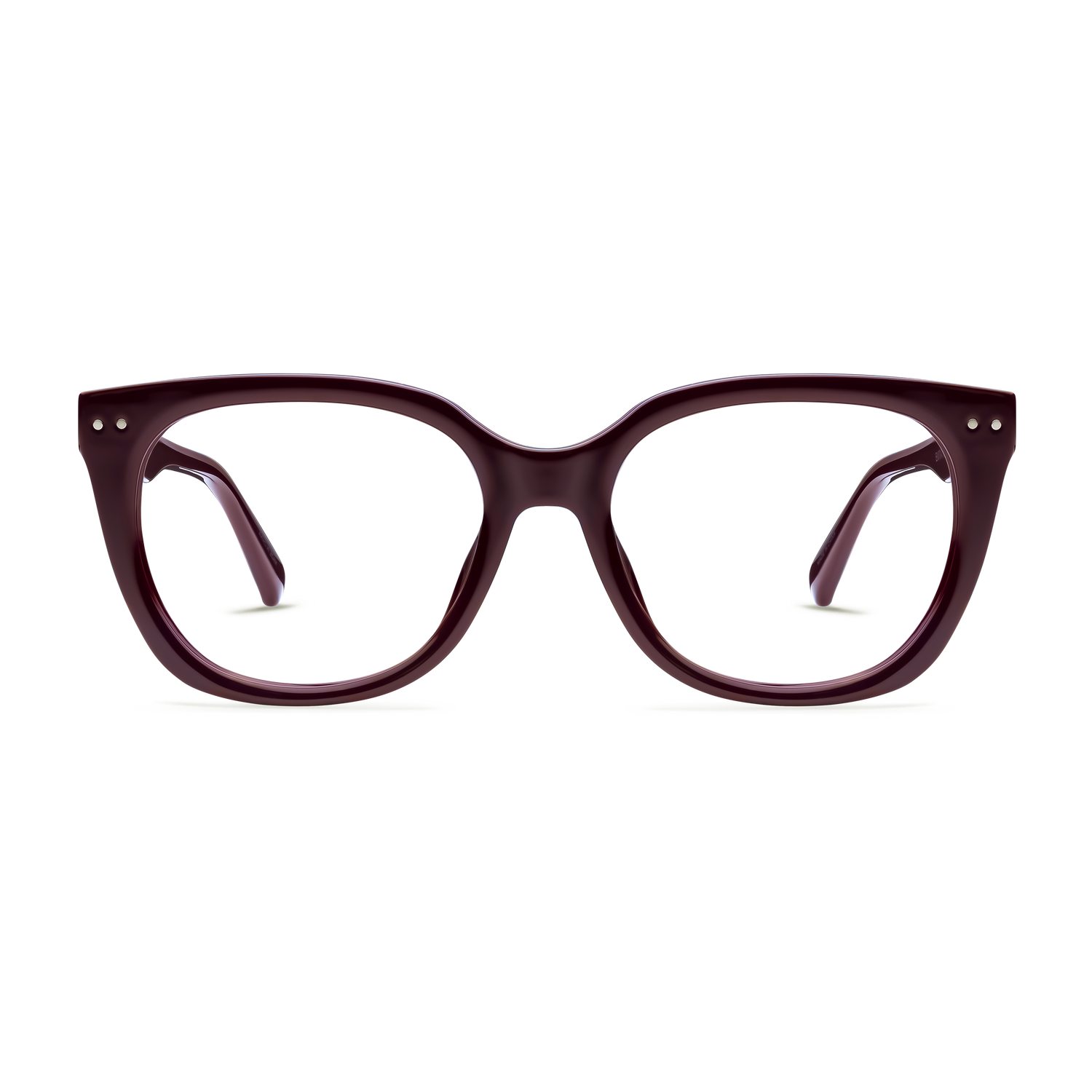 Evita Readers READING GLASSES LOOK OPTIC (Shiny Maroon) 1.00
