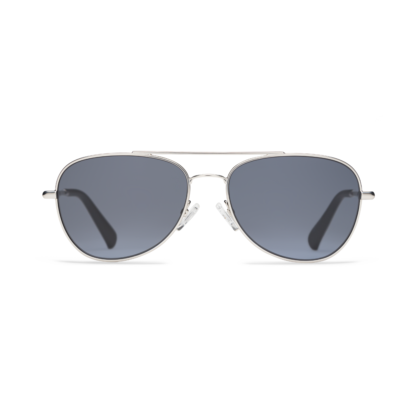 Cooper Sun Sunglasses LOOK OPTIC Sunglasses Silver No Magnification