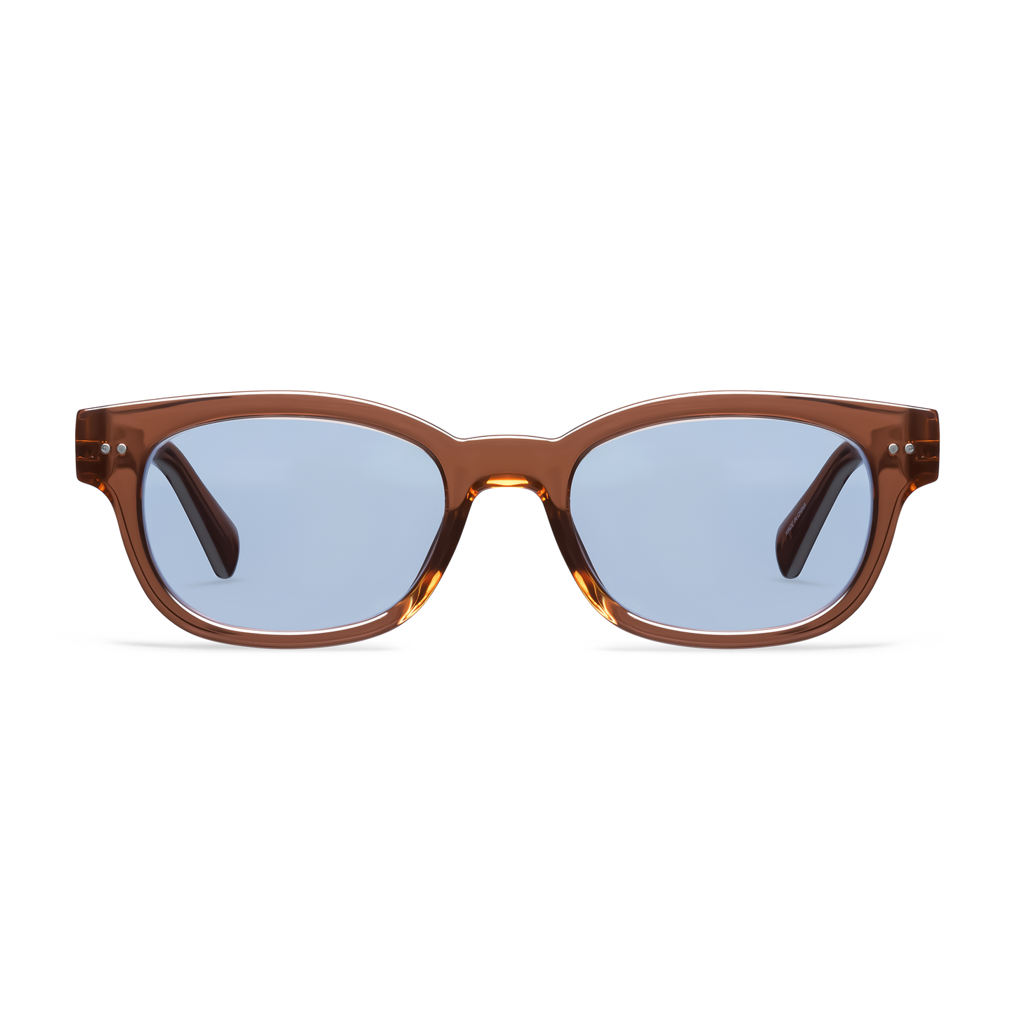 Keaton Progressives PROGRESSIVES LOOK OPTIC Progressive Reader Shiny Cinnamon - Blue Tint 1.00