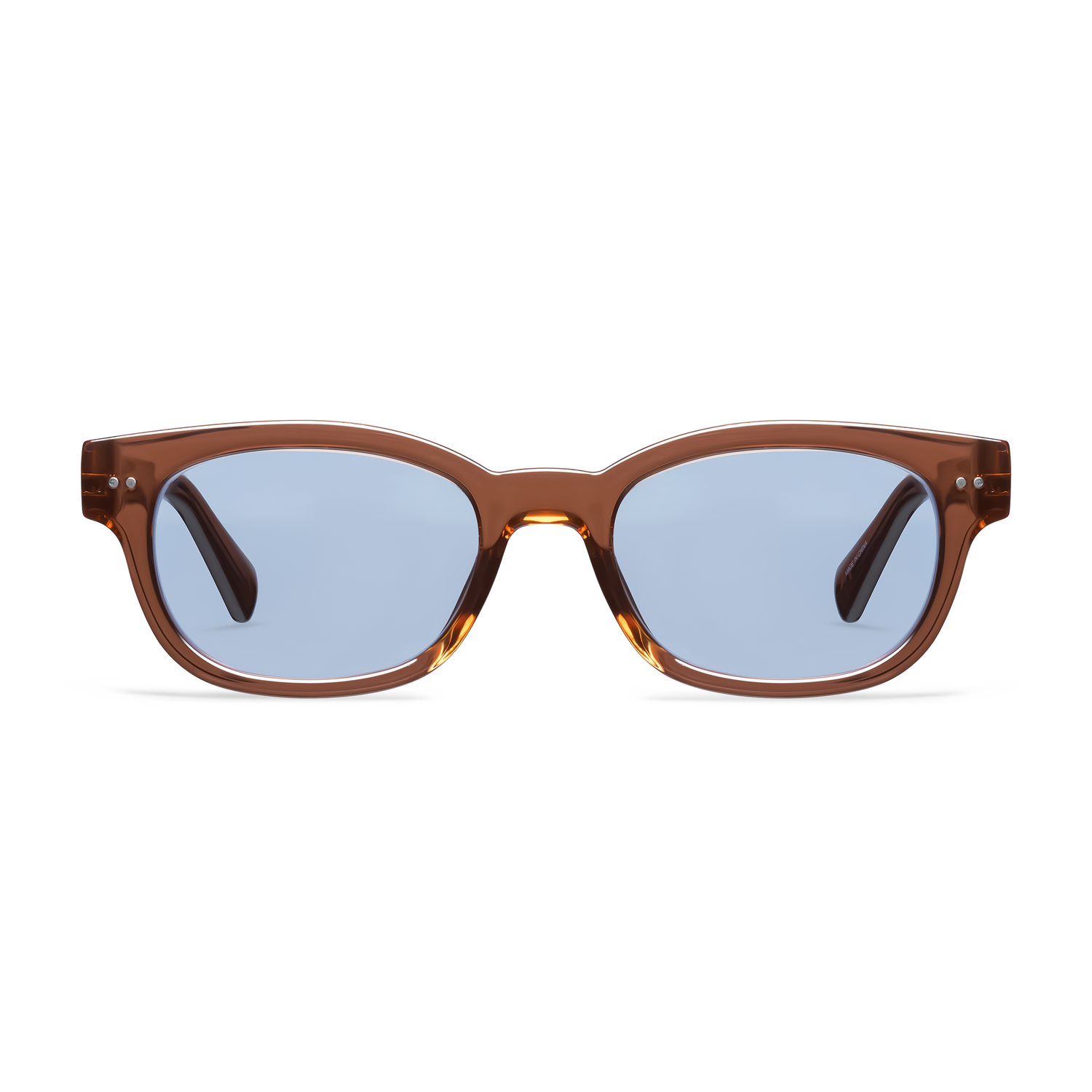 Keaton Progressives PROGRESSIVES LOOK OPTIC Progressive Reader Shiny Cinnamon - Blue Tint 1.00