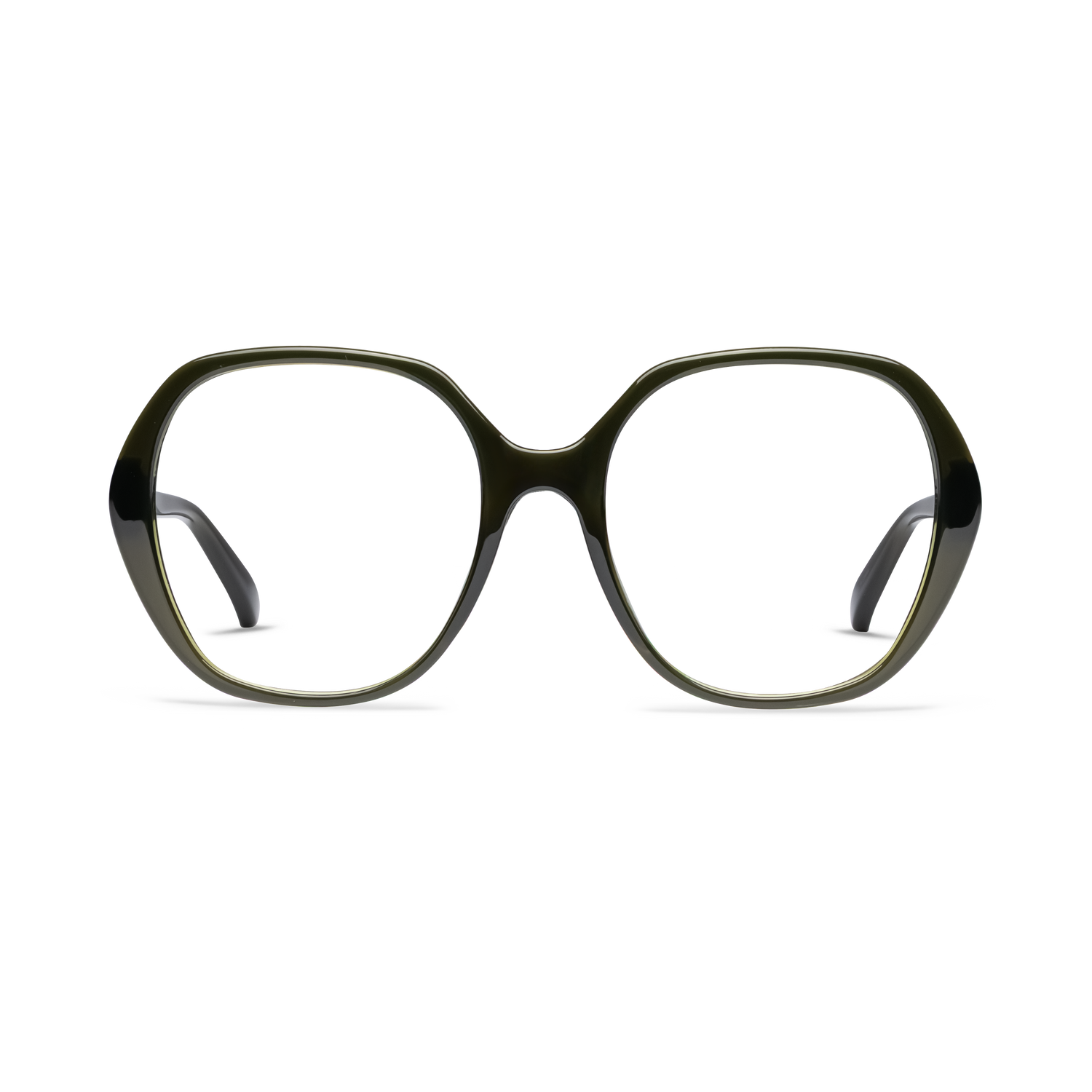 Linda Readers READING GLASSES LOOK OPTIC Reader Shiny Forest Green 1.00