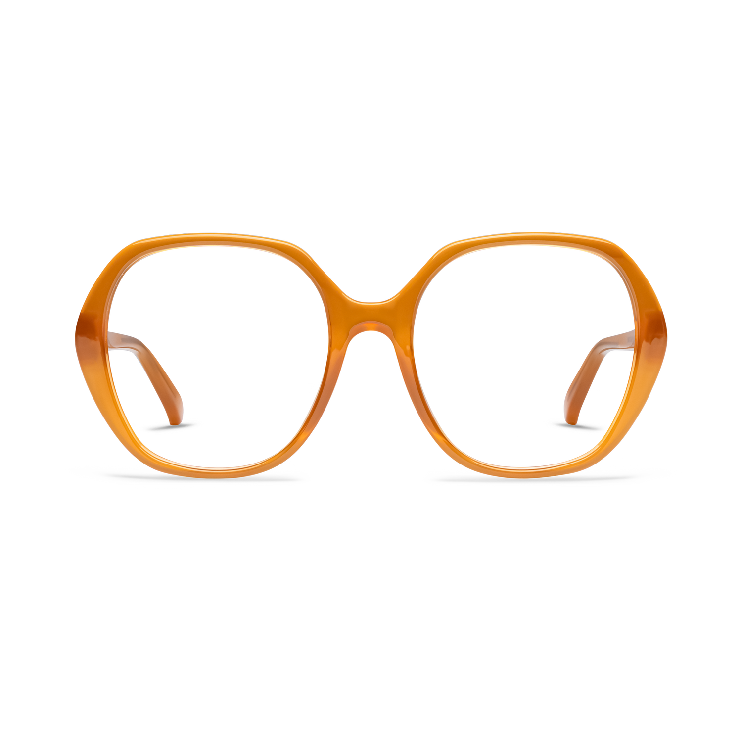 Linda Readers READING GLASSES LOOK OPTIC Reader Shiny Honey 1.00