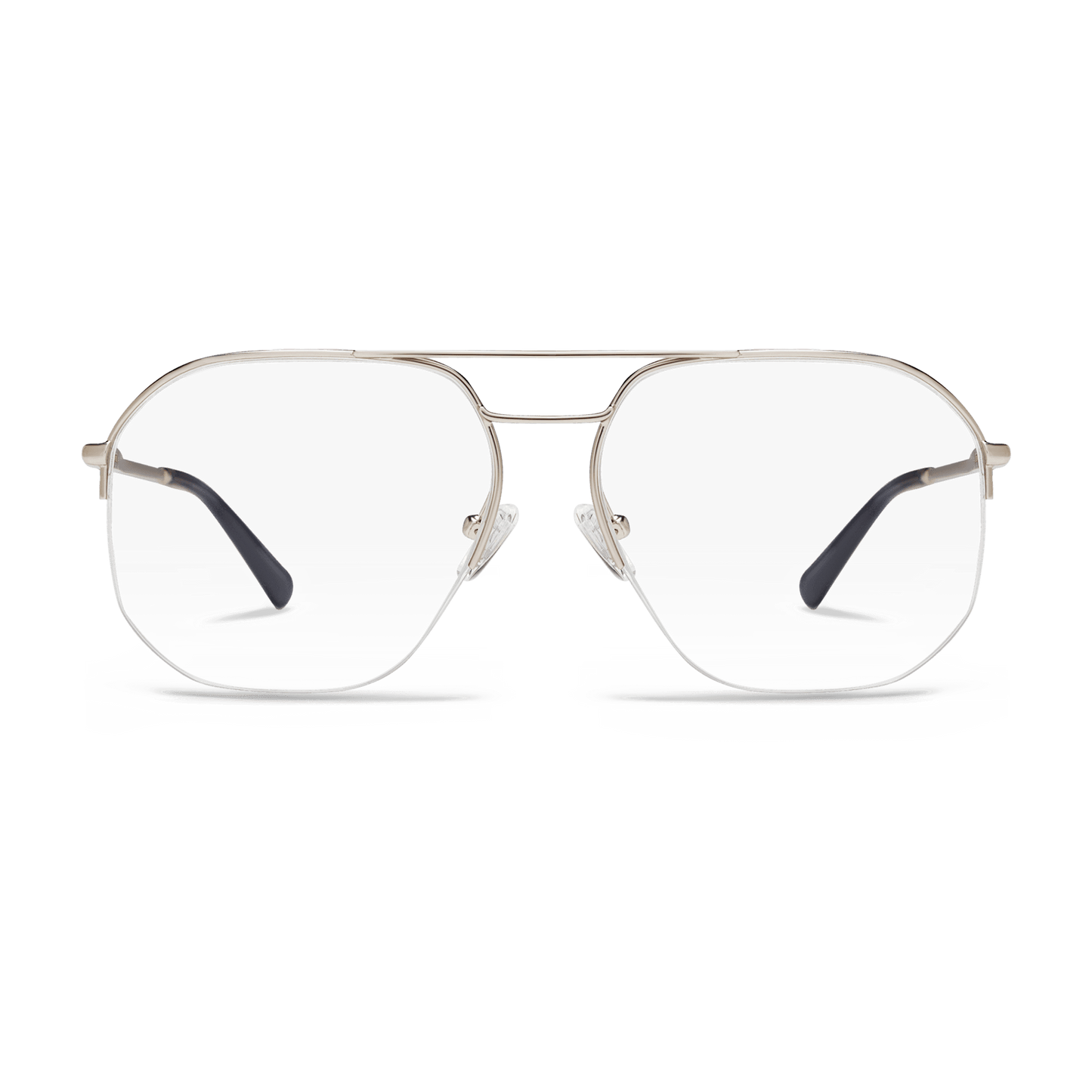 Muse Blue Light BLUE LIGHT READING GLASSES LOOK OPTIC Silver +0.00 