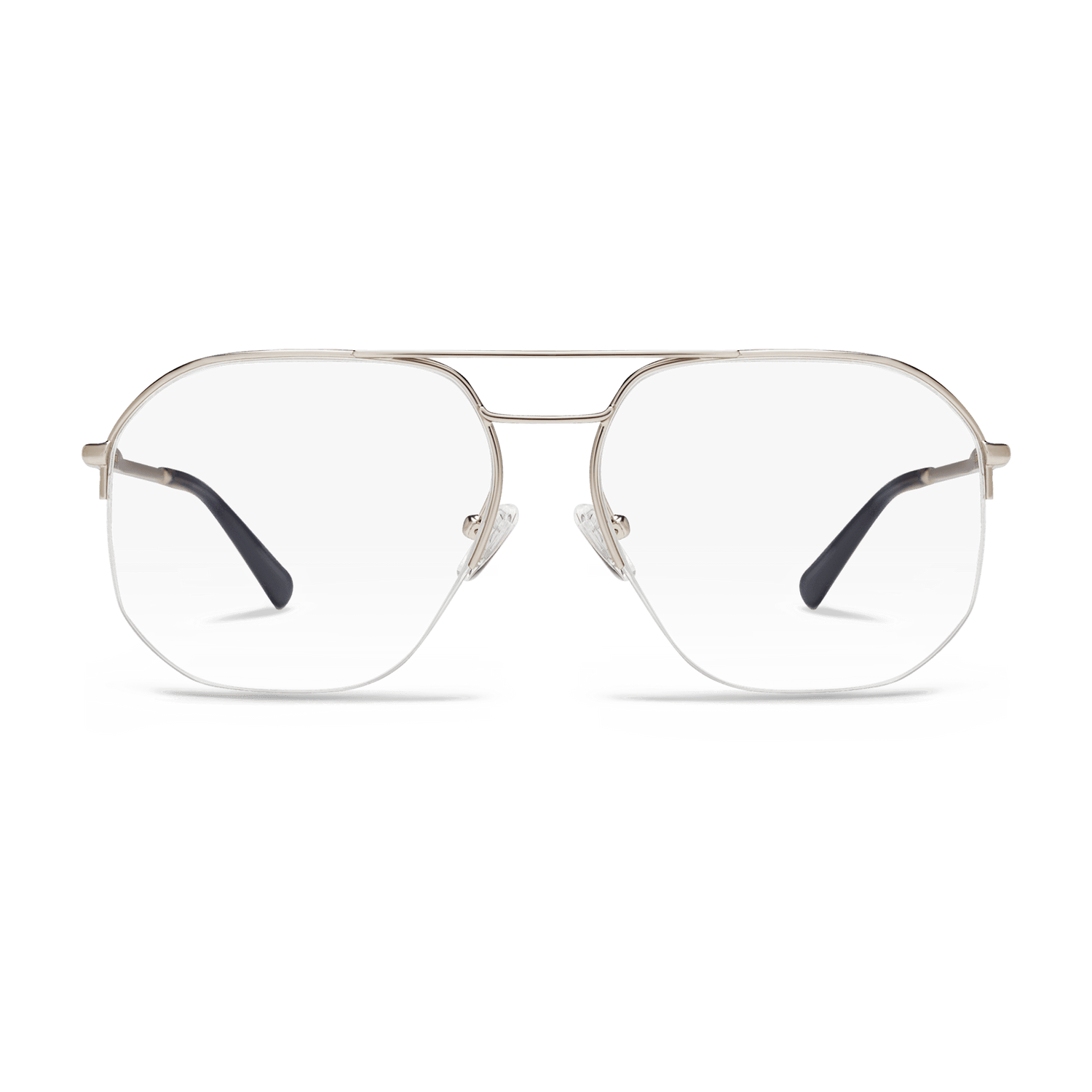 Muse Blue Light BLUE LIGHT READING GLASSES LOOK OPTIC Silver +0.00 