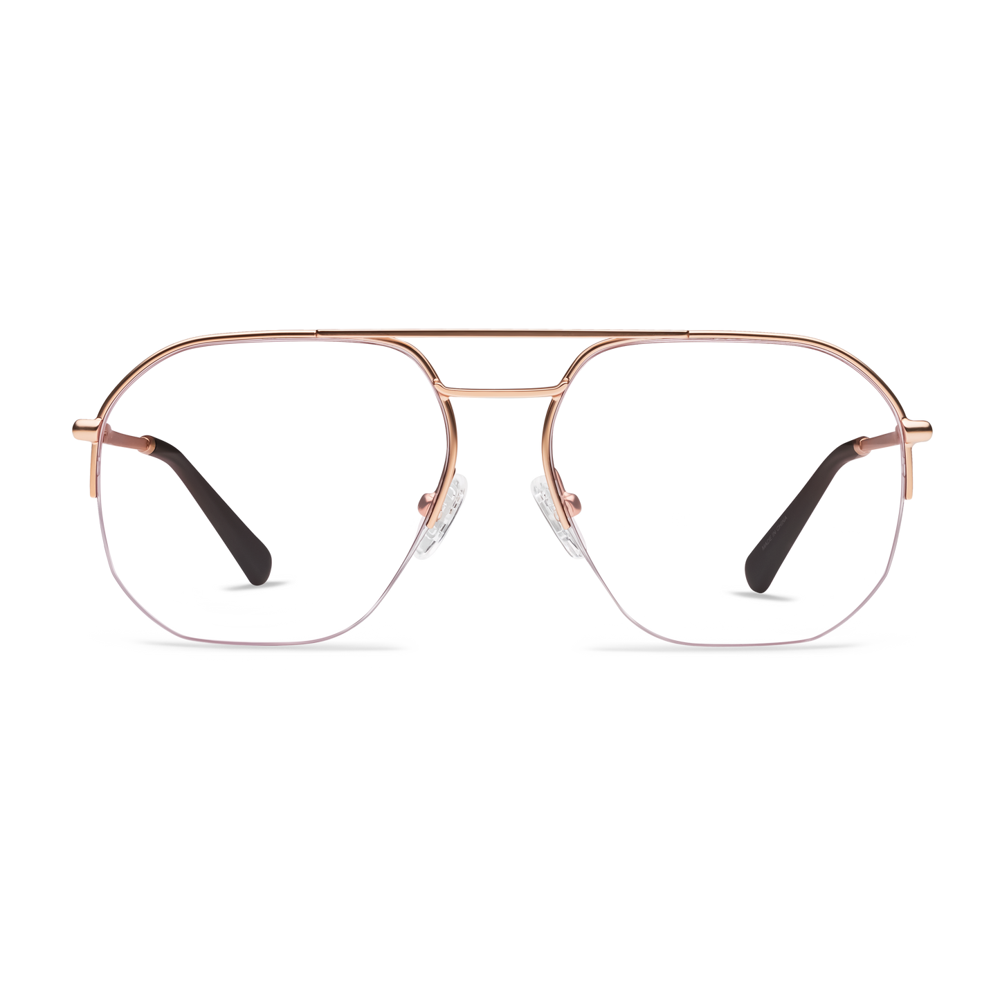 Muse Readers READING GLASSES LOOK OPTIC Reader (Shiny Rose Gold) +1.00